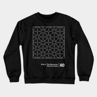 Echo & The Bunnymen - Minimalist Style Graphic Artwork Crewneck Sweatshirt